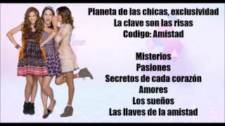 Violetta  Codigo Amistad KARAOKE [upl. by Aehtela]