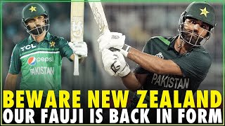 BEWARE New Zealand  Our Fauji Fakhar Zaman Back in Form  Pakistan vs New Zealand  ODI  M2B2A [upl. by Pettiford]