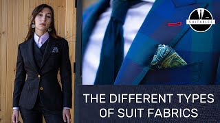 THE DIFFERENT TYPES OF SUIT WEAVES [upl. by Hueston]