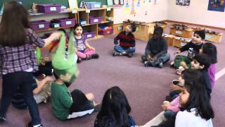 ATisket ATasket A Fun Orff Elementary Music Circle Game [upl. by Ydnerb]