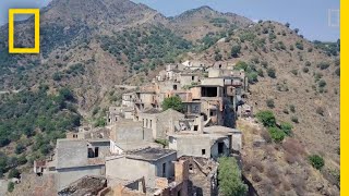 Explore a Ghost Town in Southern Italy  National Geographic [upl. by Gruchot570]