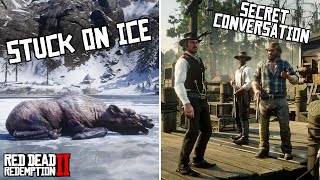 8 Amazing Details You Didnt Know About 22 Red Dead Redemption 2 [upl. by Yssor]