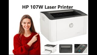 HP 107W Laser Printer [upl. by Belac]