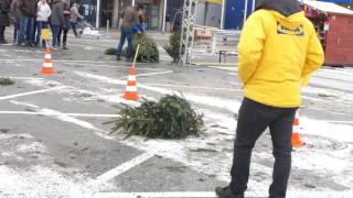 Tannenbaum  Weitwurf 2017 bei IKEA [upl. by Eikcin]