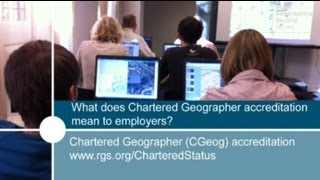 What does Chartered Geographer accreditation mean to employers [upl. by Olimreh]