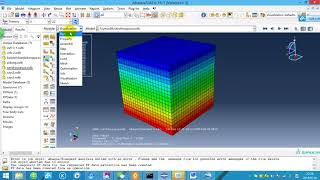 abaqus Simulation of Triaxial Compression Simulation [upl. by Atekan602]