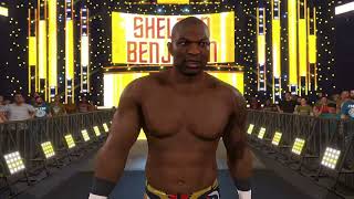 Shelton Benjamin Entrance  WWE 2K22 [upl. by Kathlin]