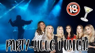 Partyhelg i Umeå  VLOGG [upl. by Annaerdna228]