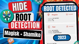 Magisk amp Zygisk 2023 Hide Root Detection  Shamiko Lsposed [upl. by Novla]