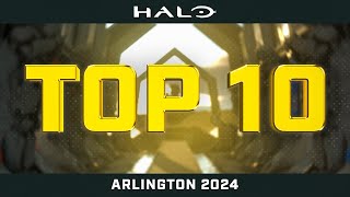 HCS Top 10 Clips Arlington 2024  Halo Infinite [upl. by Eda]