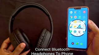 How To Connect Bluetooth Headphones To Phone 2020  BLUETOOTH HEADPHONES CONNECT TO PHONE [upl. by Aneer776]