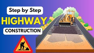 How Modern Roads Are Built Highway Construction Process [upl. by Ayamahs]