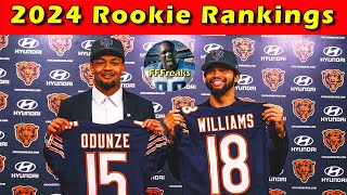 Post NFL Draft Fantasy Football Dynasty Rookie Rankings fantasyfootballdynasty fantasyfootball [upl. by Ahseeyt]