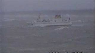 Rough trip for the Grand Manan Ferry [upl. by Merralee630]