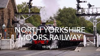 North Yorkshire Moors Railway 19092024 [upl. by Bergen]