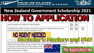 New Zealand Full Funded Govt Scholarship 202122  BsMSampPhD  How To Apply [upl. by Atteynot]