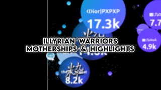 Agario  Nansi x Re1n  Illyrian Warriors 𝓲𝓦 Motherships amp Highlights [upl. by Inanuah]