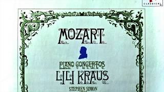 Mozart  Piano Concertos No2021222324252627  Presentation Centurys record  Lili Kraus [upl. by Imik]