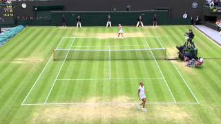 2013 Day 8 Highlights Sabine Lisicki v Kaia Kanepi [upl. by Yelyab]