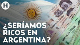 ¡Cotiza por debajo del 50 Moneda argentina se devalúa más esto podrías comprar con 50 MXN [upl. by Ardua]