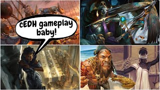 Malcolm amp Smasher vs Tymna amp Dargo vs Ikra amp Ishai vs Etrata cEDh Gameplay [upl. by Perlis979]