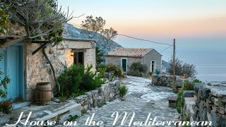 Mediterranean stone house at night reveals surprising secrets [upl. by Eidak18]