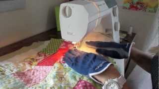 Beginner Free Motion Quilting How To [upl. by Acilegna]