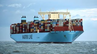 The MAERSK Worlds Biggest Container ShipMAERSK LINEJEZBOY [upl. by Devonna]