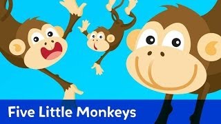 SingALong Five Little Monkeys read by Alex McCord and Simon van Kempen [upl. by Eneloc325]