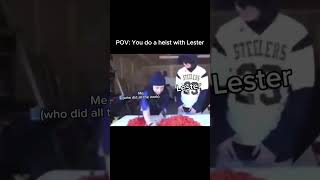 POV Doing a Heist with Lester 😂 [upl. by Mintun411]