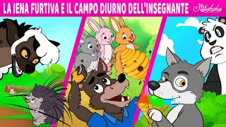 La Iena Furtiva amp Grande Lupo Cattivo E Tre Conigli  Storie Per Bambini Cartoni Animati I Fiabe [upl. by Elyl321]