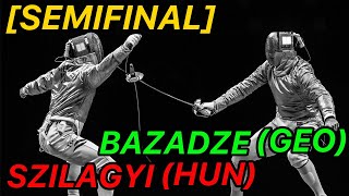 Tokyo 2021 T4 Szilagyi HUN v Bazadze GEO  Olympic Fencing  Mens Sabre Individual Highlights [upl. by Tresa]