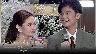 GMA Gala 2023 A memorable first date for Marco Masa and Ashley Sarmiento [upl. by Hairam]