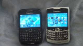 blackberry curve 8530 vs blackberry curve 8330 whats better [upl. by Sida]