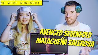 AVENGED SEVENFOLD  MALAGUEÑA SALEROSA COUPLE REACTION [upl. by Ennahs]