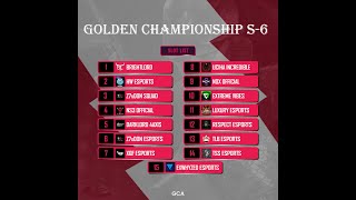 Pubg Mobile Lite  👍 GOLDEN CHAMPIONSHIP S6  DAY 1 ROUNDINT FINAL [upl. by Esinad332]