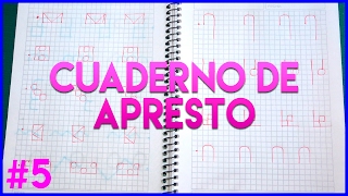 CÓMO HACER CUADERNO DE APRESTO 5 [upl. by Tzong]