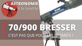 LUNETTE ASTRONOMIQUE 70900 BRESSER  Cest pas que pour les enfants [upl. by Yrret]