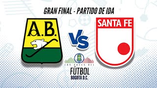 Atlético Bucaramanga vs Independiente Santa Fe  La Final de la Liga Betplay Dimayor [upl. by Michaelina]