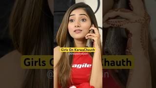 Girls fasting for boyfriend on KarwaChauth  Foodie on Karvachauth  Nibba Nibbi ke Fast shorts [upl. by Anawed]