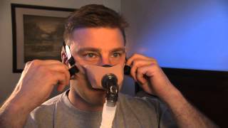 Circadiance SleepWeaver Elan Soft Cloth CPAP Nasal Mask Instructional Video [upl. by Wolpert166]