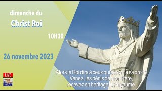 Messe du dimanche 26 novembre 2023  Couvent Saint Antoine [upl. by Aikkan]