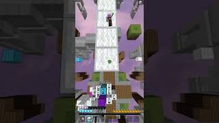 BREEZILY NO MEIO DO JOGO minecraft bedwars clutch pvp bridge combo shorts minecraft [upl. by Carisa]