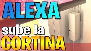 🔴 Cortinas y Estores inteligentes con motor  Alexa y Google Home [upl. by Darsie]