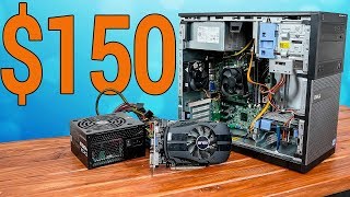 150 Budget Gaming PC Build Guide  Fortnite PUBG amp More [upl. by Theurich]