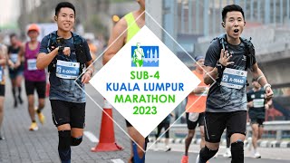 SUB4 MARATHON in Kuala Lumpur  SCKLM 2023 [upl. by Mcnally]