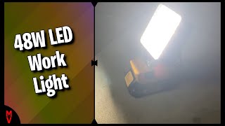 48W Led Work Light Review  MumblesVideos Product Review [upl. by Shaum65]