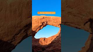 Arches Nat’l Park after 5pm 💯 sunset moab arches free desert utah vanlife travel adventure [upl. by Helfant841]