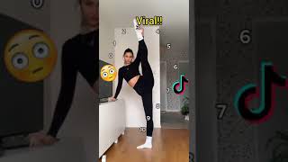 Viral Tiktok Leg Flexibility Challenge Shorts Viral Trending [upl. by Sladen]