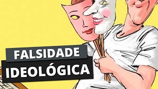 FALSIDADE IDEOLÓGICA Saiba mais sobre esse crime [upl. by Hambley482]